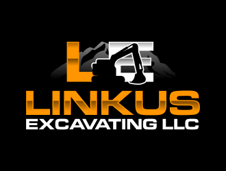 Linkus Excavating LLC  logo design by ingepro