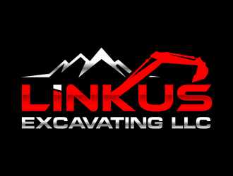 Linkus Excavating LLC  logo design by ingepro