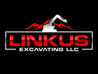 Linkus Excavating LLC  logo design by ingepro