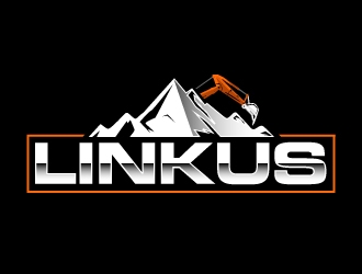 Linkus Excavating LLC  logo design by AamirKhan