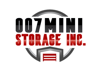 007 Mini Storage Inc. logo design by Suvendu