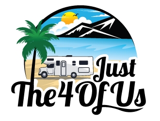 Just The 4 Of Us logo design by LucidSketch