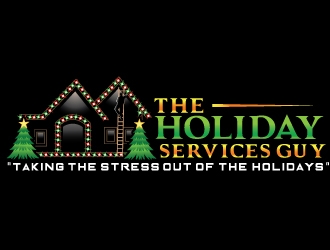 The Holiday Services Guy logo design by LucidSketch