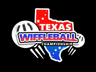 Texas Wiffleball Championship logo design by Herquis