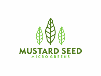 Mustard Seed Micro Greens logo design by Meyda