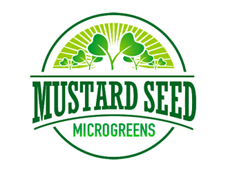 Mustard Seed Micro Greens logo design by Coolwanz
