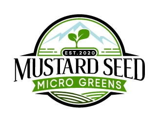 Mustard Seed Micro Greens logo design by dasigns