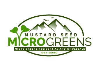 Mustard Seed Micro Greens logo design by dasigns