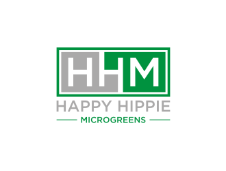 Happy Hippie Microgreens logo design by vostre