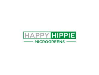 Happy Hippie Microgreens logo design by vostre