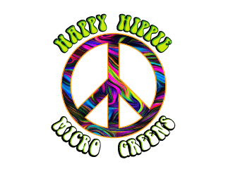 Happy Hippie Microgreens logo design by axel182
