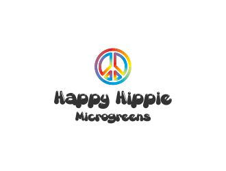Happy Hippie Microgreens logo design by y7ce