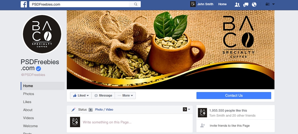 BA.CO Specialty Coffee logo design by Gelotine