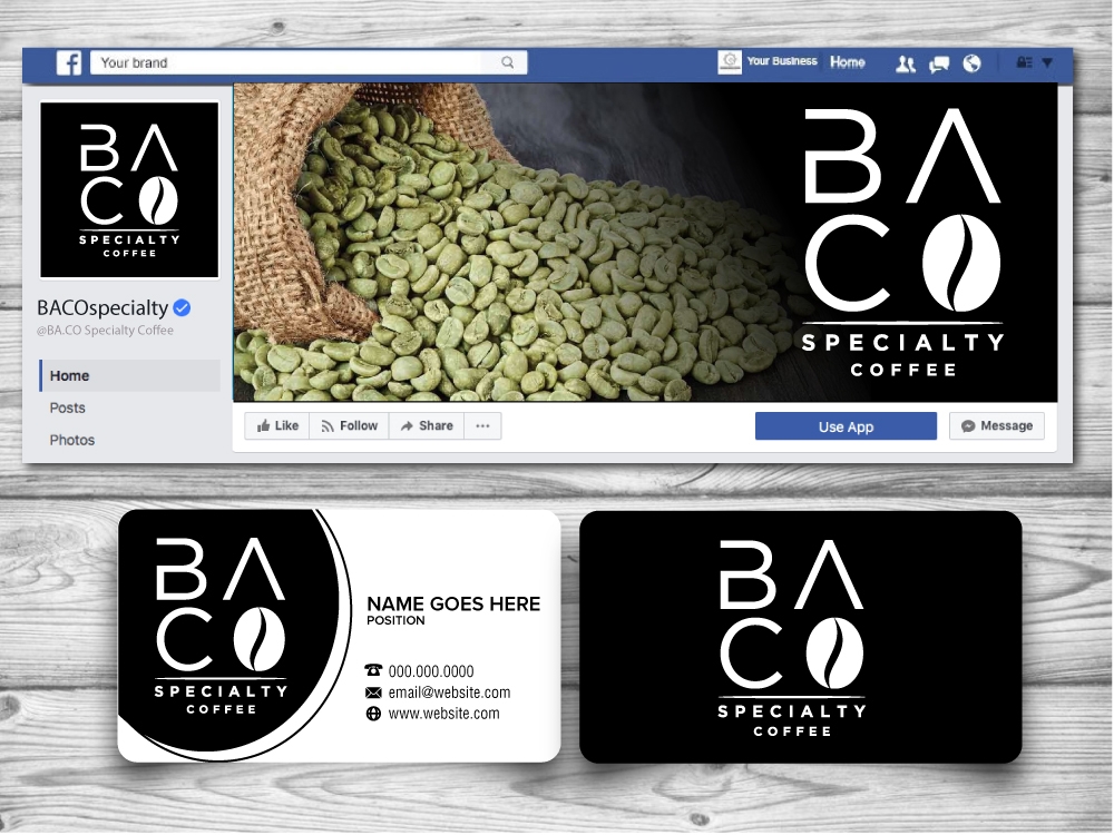 BA.CO Specialty Coffee logo design by jaize