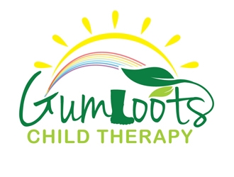 Gumboots Child Therapy logo design by gogo