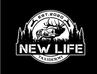 New Life Taxidermy logo design by dasigns