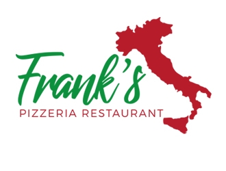 Franks Pizzeria Restaurant logo design by gilkkj