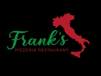 Franks Pizzeria Restaurant logo design by gilkkj