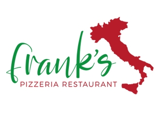 Franks Pizzeria Restaurant logo design by gilkkj