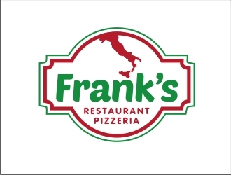 Franks Pizzeria Restaurant logo design by GURUARTS
