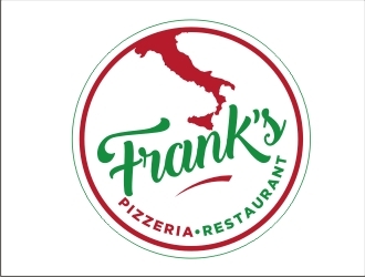 Franks Pizzeria Restaurant logo design by GURUARTS