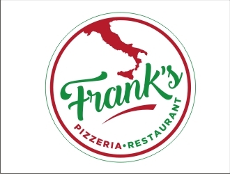 Franks Pizzeria Restaurant logo design by GURUARTS