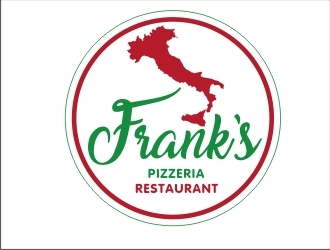 Franks Pizzeria Restaurant logo design by GURUARTS