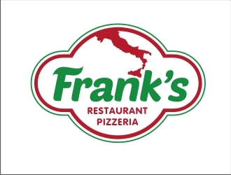 Franks Pizzeria Restaurant logo design by GURUARTS
