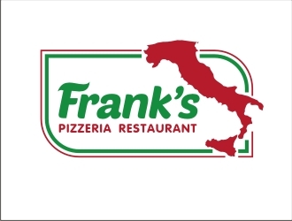 Franks Pizzeria Restaurant logo design by GURUARTS
