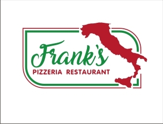Franks Pizzeria Restaurant logo design by GURUARTS
