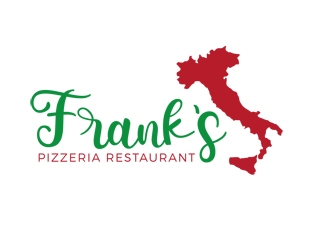 Franks Pizzeria Restaurant logo design by gilkkj