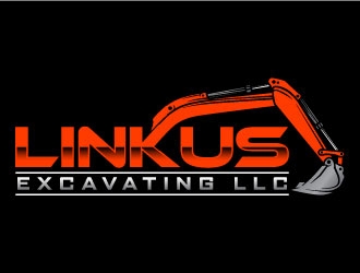 Linkus Excavating LLC  logo design by daywalker