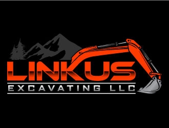 Linkus Excavating LLC  logo design by daywalker