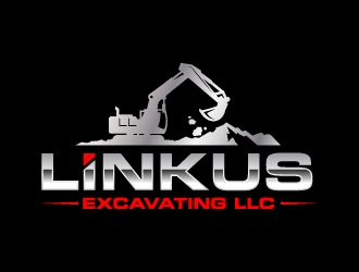 Linkus Excavating LLC  logo design by jaize