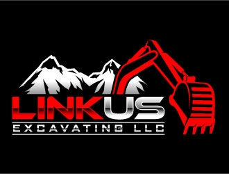 Linkus Excavating LLC  logo design by daywalker
