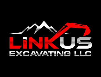 Linkus Excavating LLC  logo design by ingepro
