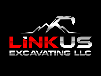 Linkus Excavating LLC  logo design by ingepro
