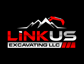 Linkus Excavating LLC  logo design by ingepro