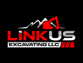 Linkus Excavating LLC  logo design by ingepro