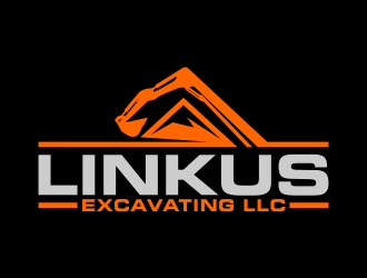 Linkus Excavating LLC  logo design by ekitessar