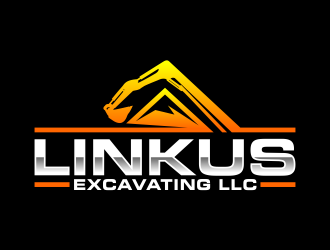 Linkus Excavating LLC  logo design by ekitessar