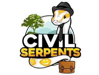 Civil Serpents logo design by veron