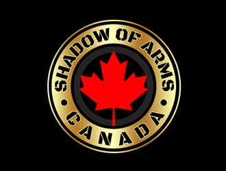 Shadow of Arms Canada logo design by kunejo