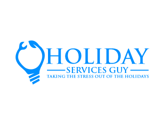 The Holiday Services Guy logo design by Gwerth