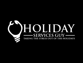 The Holiday Services Guy logo design by Gwerth