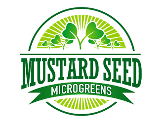 Mustard Seed Micro Greens logo design by Coolwanz