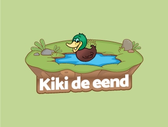 Kiki de eend  logo design by GETT