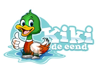 Kiki de eend  logo design by DreamLogoDesign