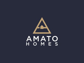 Amato Homes logo design by changcut