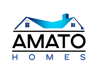 Amato Homes logo design by axel182